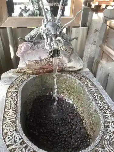 真清田神社の手水舎