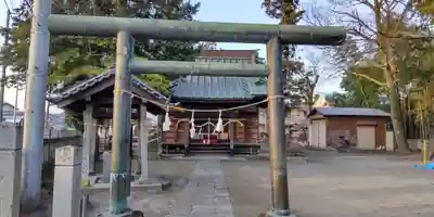 栢山神社の鳥居