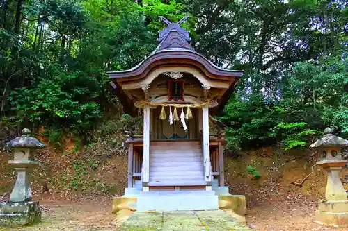 森清神社の本殿