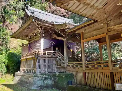 精矛神社の本殿