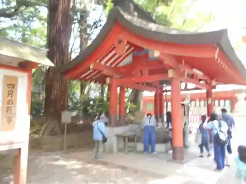 鹿島神宮の手水舎
