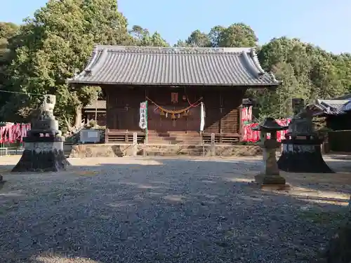 志葉都神社の本殿・本堂
