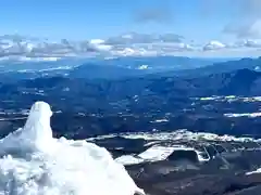 山家神社奥宮の景色