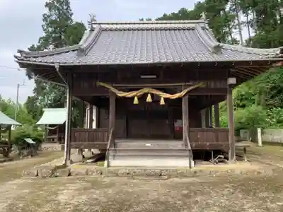 三島神社の本殿・本堂