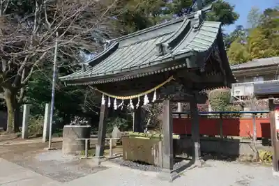 前玉神社の手水舎