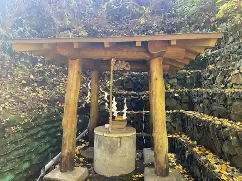 白瀧神社の手水舎