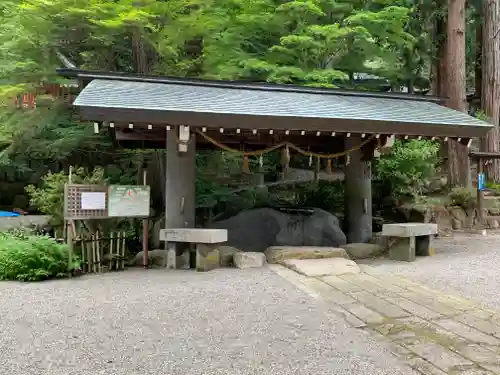 日枝神社の手水