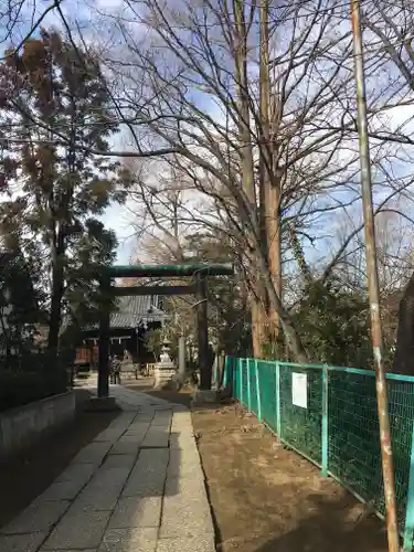 真間稲荷神社の鳥居