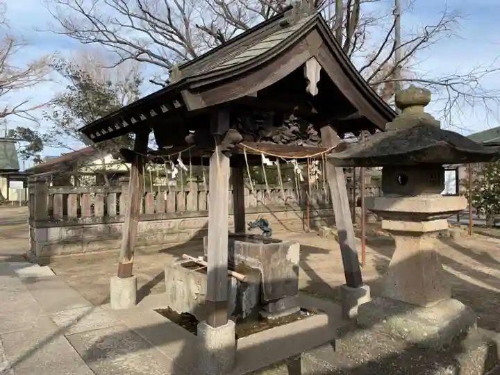 蘇我比咩神社の手水舎