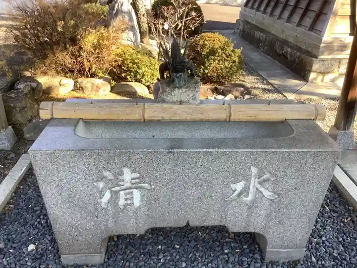 観音寺の手水舎