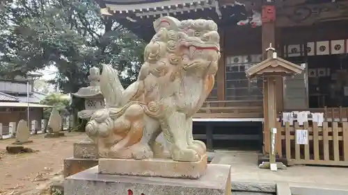 大戸神社の狛犬