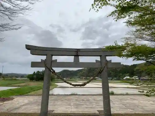 帝跡神社の鳥居