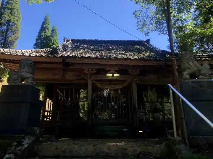 矢津田御霊神社の本殿・本堂