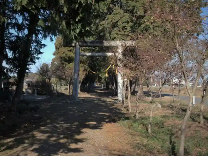 蒲生神社の鳥居