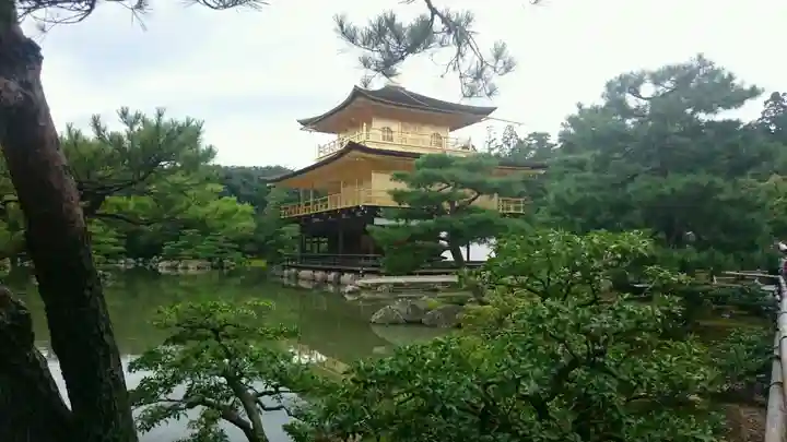 鹿苑寺(金閣寺)の庭園