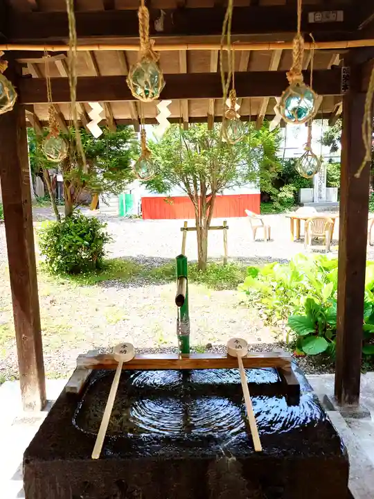 船魂神社の手水舎