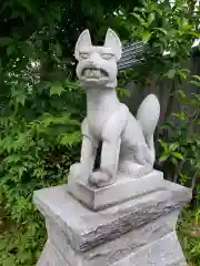 大山稲荷神社の狛犬