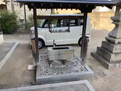 鹿島神社御旅所の手水舎