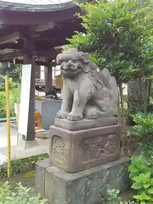 鷺宮八幡神社の狛犬