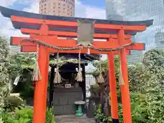 福永稲荷大明神の鳥居