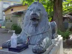 三囲神社の狛犬