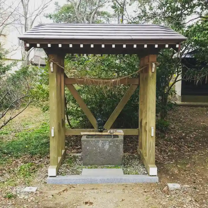 鹿嶋吉田神社の手水舎