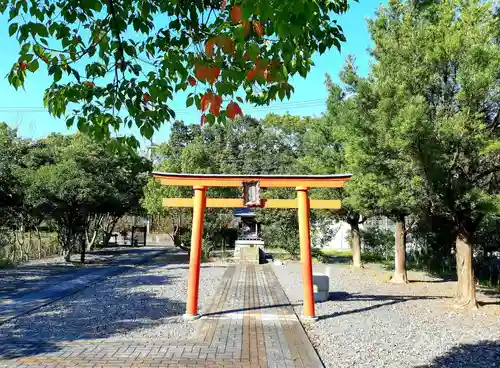 伏見稲荷大明神の鳥居