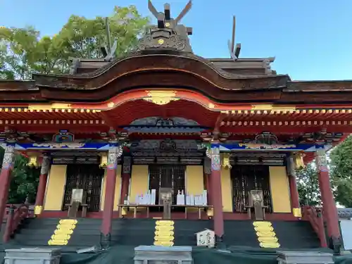 錦織神社の本殿