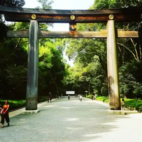 明治神宮の鳥居