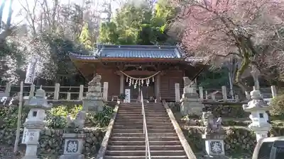 高尾山麓氷川神社の山門・神門