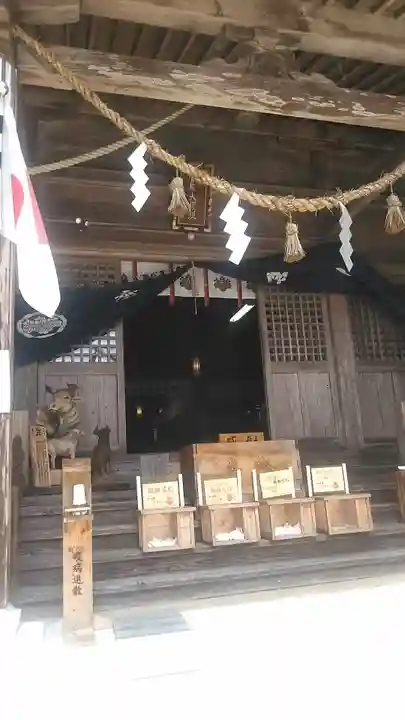 市房山神宮里宮神社の本殿・本堂