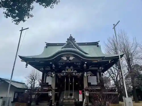 諏訪神社の本殿・本堂