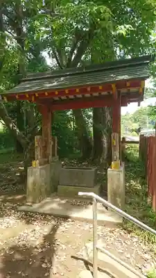 又見神社（香取神宮摂社）の手水舎