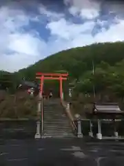 羅臼神社の鳥居