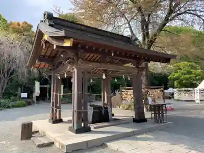 出雲大社相模分祠の手水舎