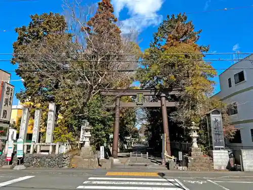 大井神社の鳥居