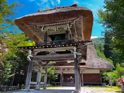 松原山 明善寺の山門・神門