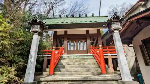 東山稲荷神社の本殿