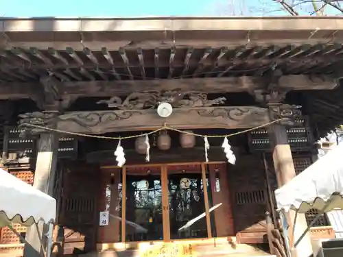 丸子山王日枝神社の本殿・本堂