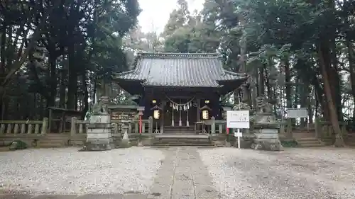 間々田八幡宮の本殿