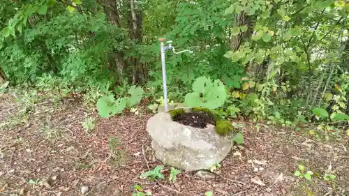 忍路神社の手水