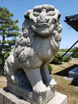 三野神社の狛犬