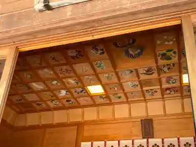 上里菅原神社の芸術
