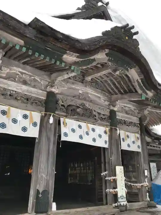 大神山神社奥宮の本殿・本堂