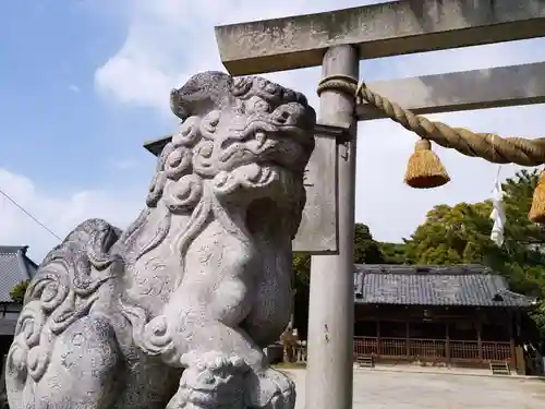 八幡社（大谷八幡社）の狛犬