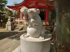 戸部杉山神社の狛犬