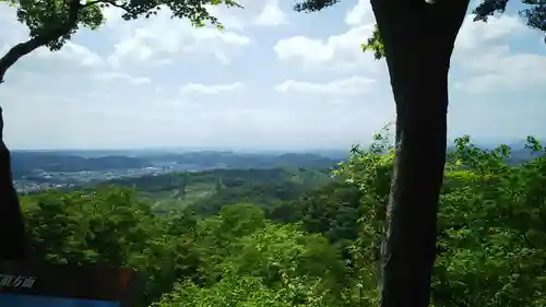 烏峠稲荷神社の景色