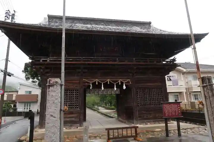 善楽寺の山門・神門