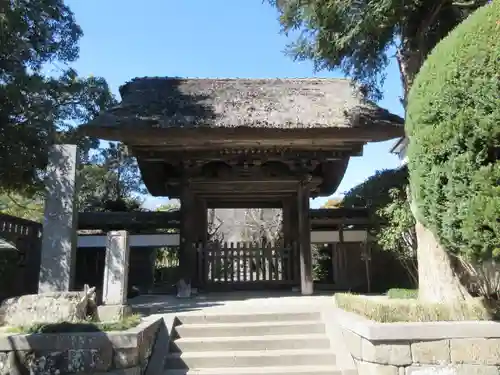 極楽寺（霊鷲山感應院極楽律寺）の山門・神門