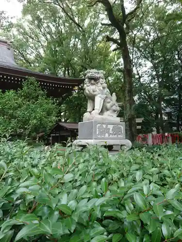 若宮八幡社の狛犬